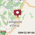 Map Cozy Apartment In Castiglione Dorcia With Sauna