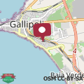 Map Cozy Apartment In Gallipoli With Kitchen