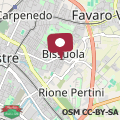 Karte Cozy apartment in Mestre by Bricola Apartments