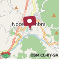 Mapa Cozy Apartment In Nocera Umbra With Wifi