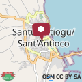 Map Cozy Apartment In Santantioco With Jacuzzi