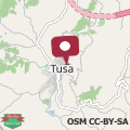 Map Cozy Apartment In Tusa With Kitchen