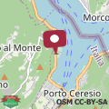 Map Cozy apartment on the lake, with pool, terrace and free parking - Casa Felice