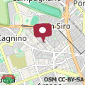 Map Cozy Apartment San Siro - Fiera