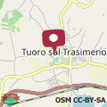 Map Cozy apartment with swimming pool and gym on Lake Trasimeno