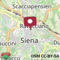 Map In the heart of Siena, 7 minutes from Piazza del Campo