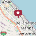 Mappa "COZY apt " center Bellaria Igea Marina