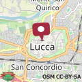 Mappa Cozy apt in Lucca center with kitchen and Wi-Fi