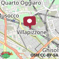 Map Cozy Flat Casa Accogliente in Milan Villapizzone
