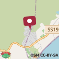 Map Cozy flat stunning sea view, 10' from Chia beaches