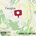 Mapa Cozy Home In Fauglia With Wifi