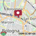 Mapa Cozy House Bologna