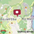 Map Cozy house with garden in Rio nell'Elba