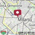 Mappa Cozy Meravigli apartment - Pleasant walk between DUOMO and CASTELLO