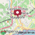 Map HOST4U - Vista Valle a pochi passi dalla Stazione e Centro di Imperia