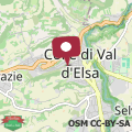 Mapa Cozy Rooms in Colle Val d'Elsa