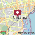 Map Cozy Studio in Catania, 40 m², with air conditioning