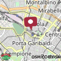 Map Cozy Studio in Heart of Isola