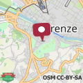 Map Cozy Studio in the Oltrarno Area