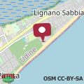 Mapa Cozy studio with sea view in Lignano Sabbiadoro
