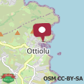 Karte Ottiolu House villa 50m from beach