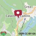 Map Cozy tiny flat in Cadore Dolomiti