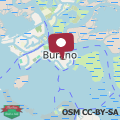 Map Cozy Townhouse Burano Ideal for Families
