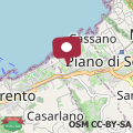 Map Crawford Prestige Villa Laura 1hr to Amalfi coast