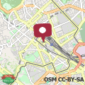 Map Cristel Rooms - Termini Train Station