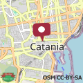 Map Crociferi Palace apartments - Exclusive brand "Holiday in the CT"