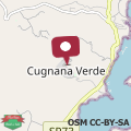 Mapa Cugnana verde