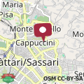 Map Cuncordu Affittacamere- Sassari