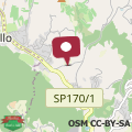 Mapa Cuore di vigna in Umbria
