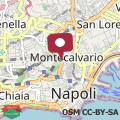 Map Cute studio in the heart of Naples