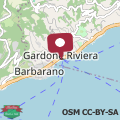 Map D1MORA Riva Serena - on the Gardone lake promenade