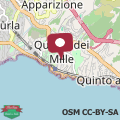 Mapa Da due passi da mare Genova