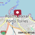 Map Da Rox (Casa Vacanza) centro Porto Torres