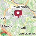 Map Da Sara&Bianca in centro a Siena