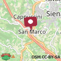 Map Dal Barbaresco Siena