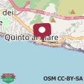 Map Dalla Spiaggetta a Quinto