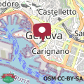 Mapa Dalle Torri di Porta Soprana - Genovainrelax