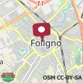 Map Dama Rossa Foligno Central Aparment