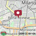 Mapa Urban House - Darsena Home Navigli Milan Center