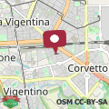 Mappa Dea Dreams APARTMENT Piazzale Lodi Wi-Fi Metro a 2 passi