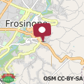 Map Delizioso appartamento centro storico, Frosinone