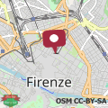 Map Delizioso appartamento nel cuore di Firenze