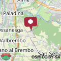 Map Deluxe apartment la Castagna