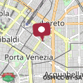 Mappa Demidoff Hotel Milano