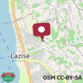 Map DEPENDANCE LAZISE LAGO DI GARDA