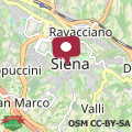 Map Il Desiderio zona Piazza del Campo